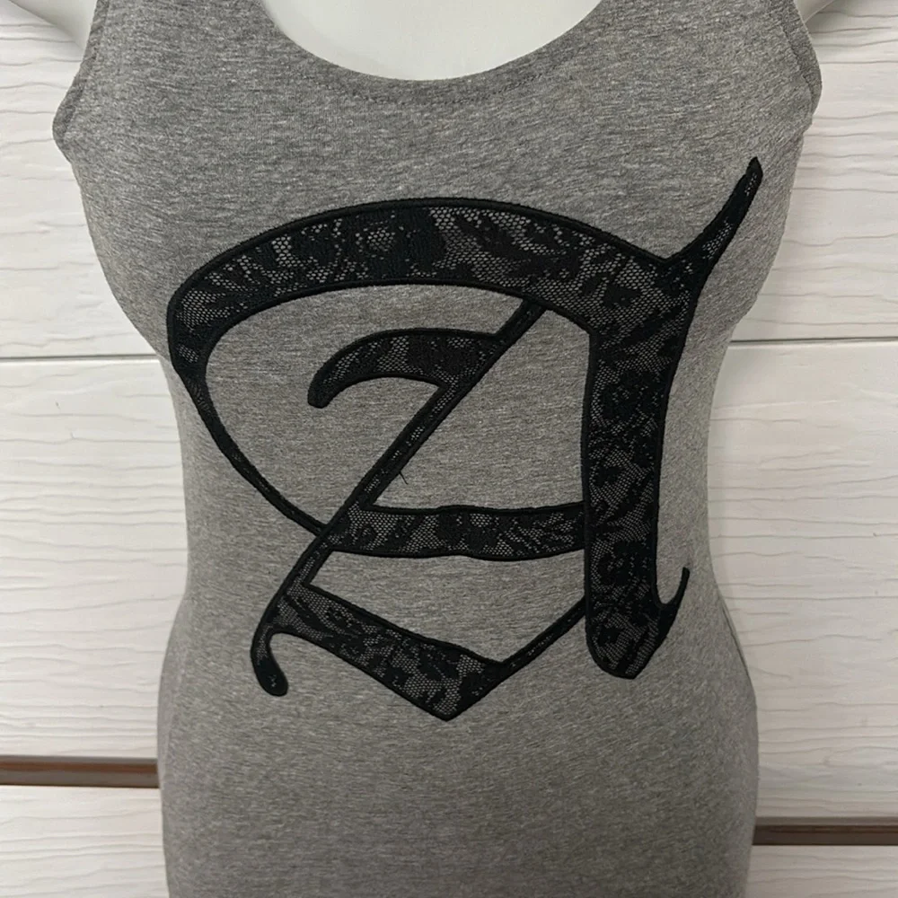 Like new "A" logo stretchy dress size 6 - Picture 2 of 5